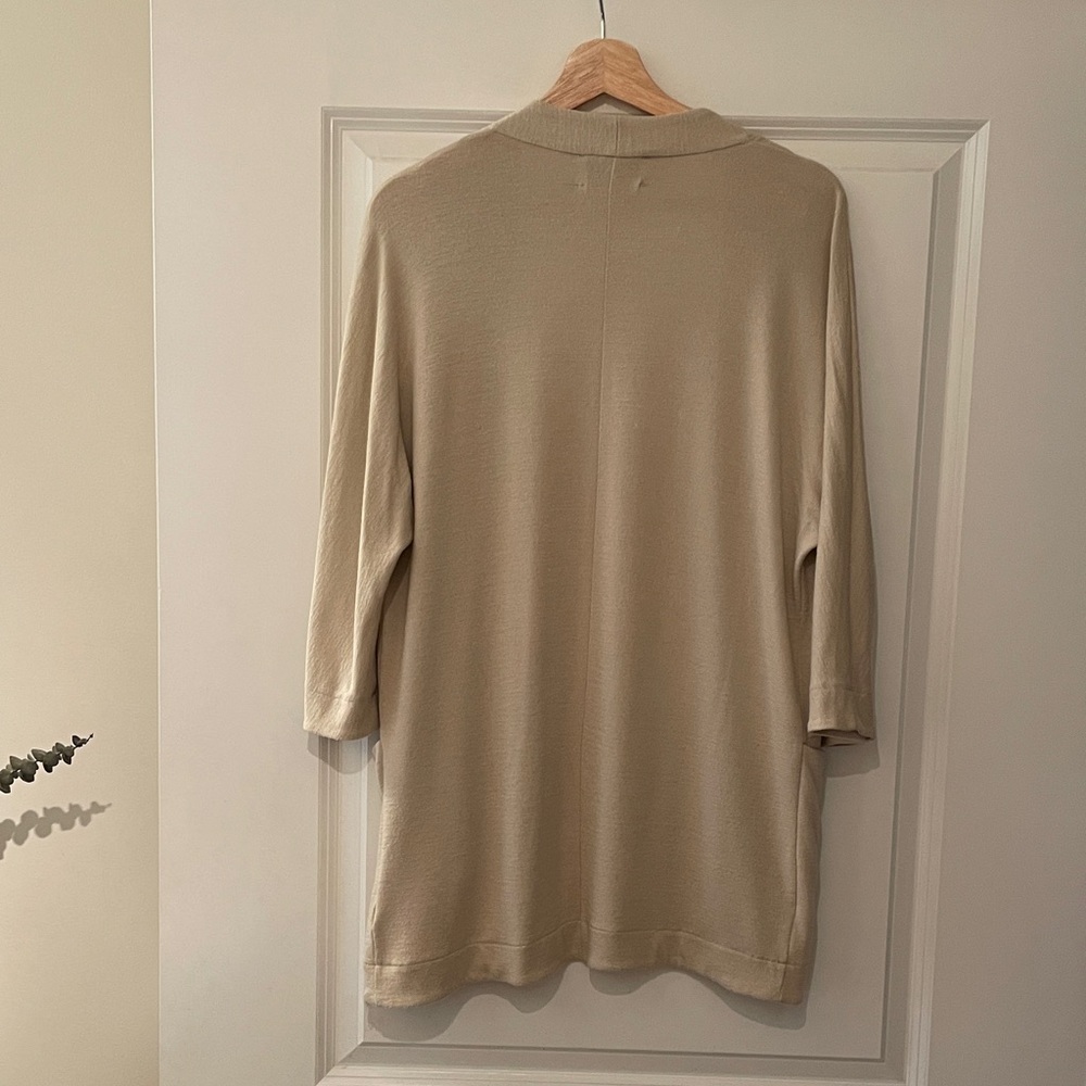 Wilfred Cream Open-Front Cardigan - Picture 6 of 6